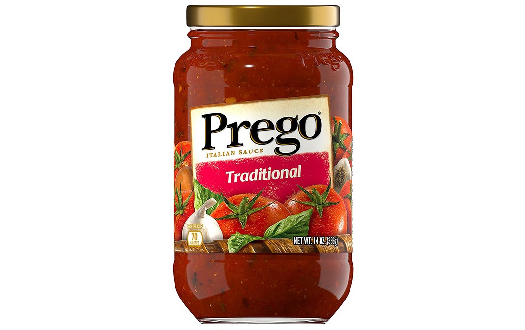 Prego Traditional Italian Sauce   Glass Jar  396 grams